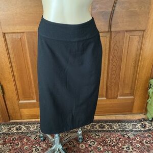 Sunny Leigh Classic Black Pencil Skirt